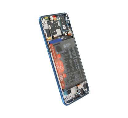 Huawei P30 Lite Edition Skärm/Display med Batteri Original - Blå image 5