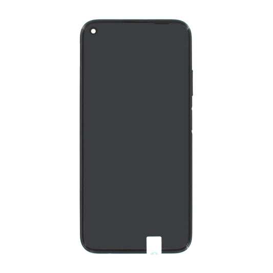 Huawei P40 Lite Skärm/Display med Batteri Original - Svart image 2