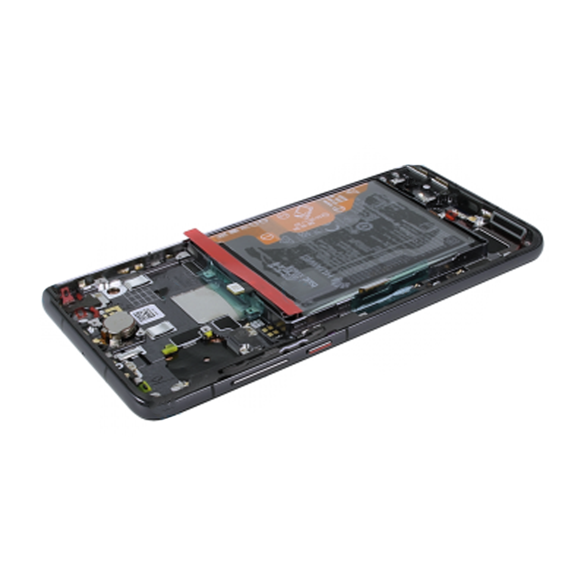 Huawei P40 Skärm med LCD Display + Batteri Original - Svart image 5