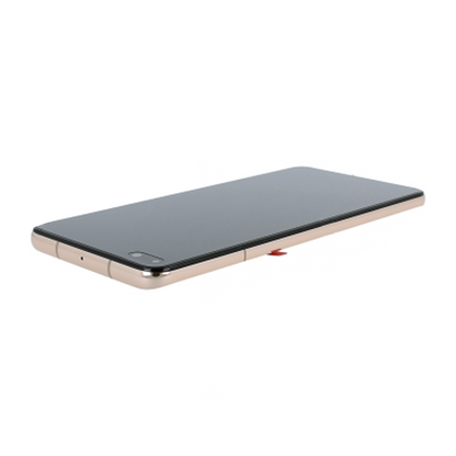 Huawei P40 Skärm med LCD Display + Batteri Original - Guld image 3