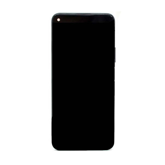 Huawei P40 Lite 5G Skärm/Display med Batteri Original - Svart image 2