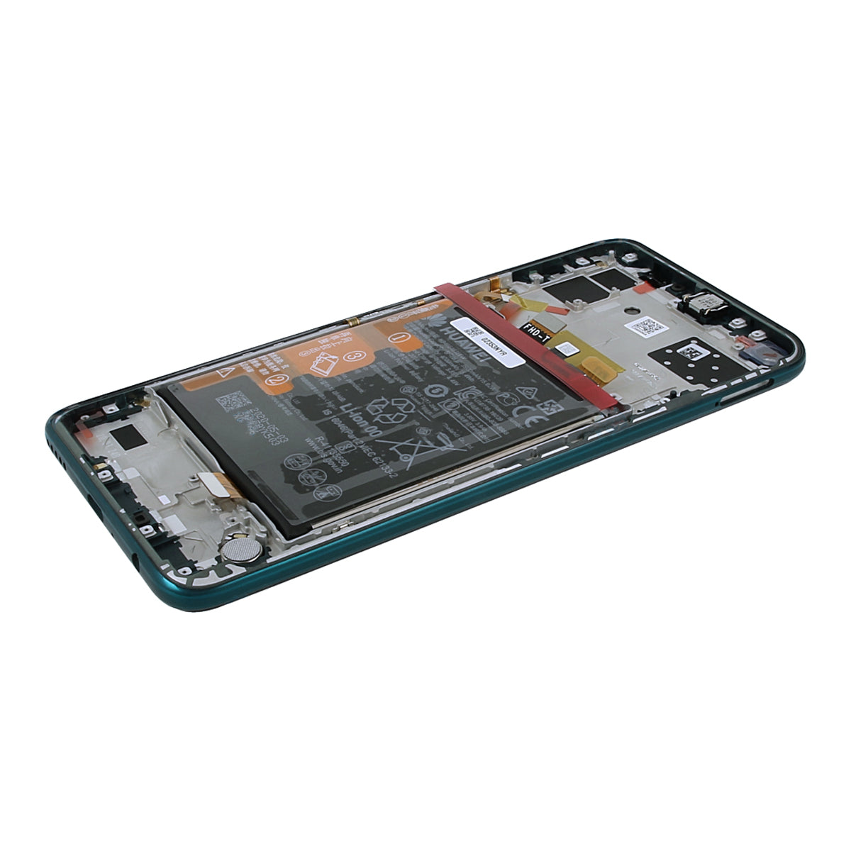 Huawei P40 Lite 5G Skärm/Display med Batteri Original - Grön image 5