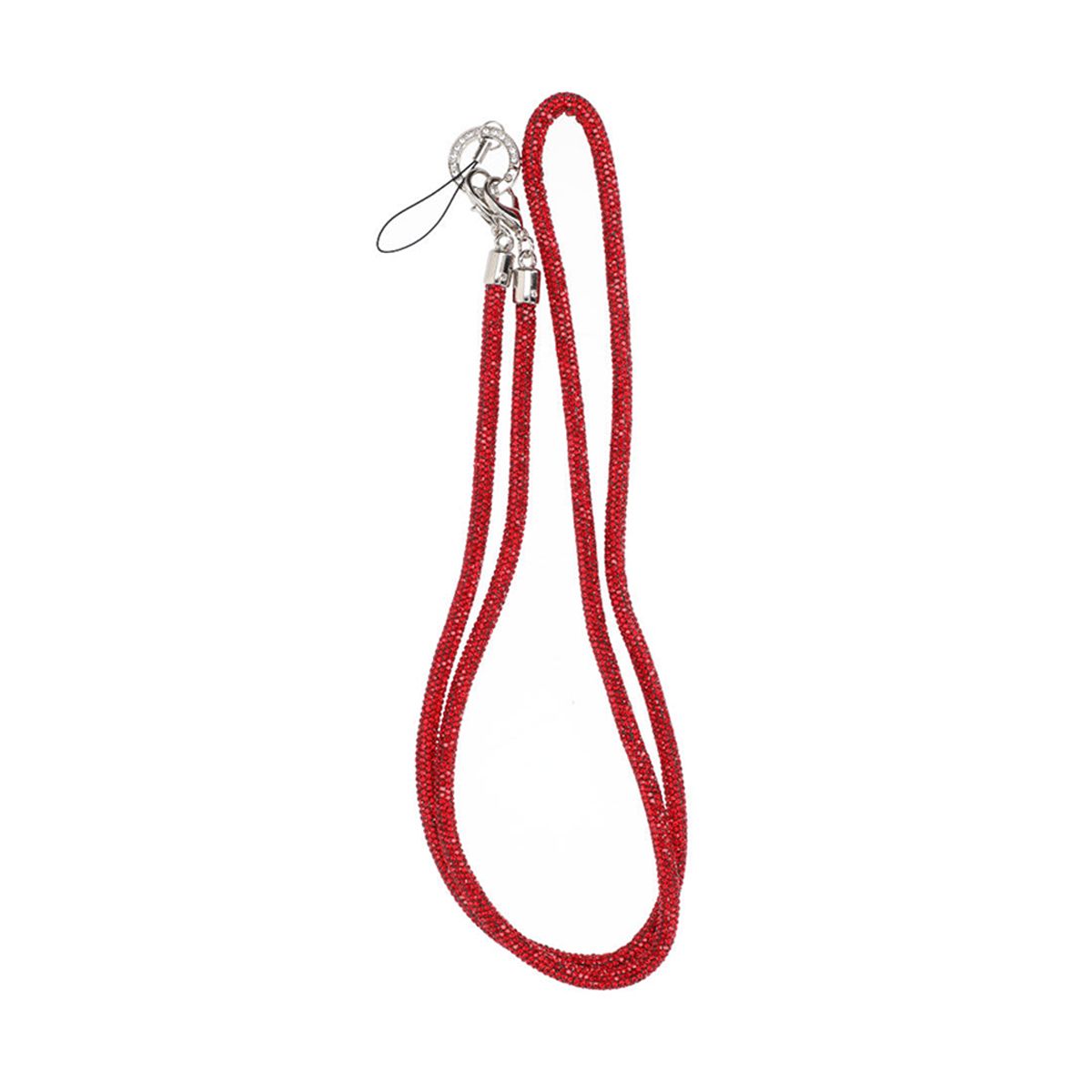 1.2m diamond mobile phone rope hanging obliquely Big red