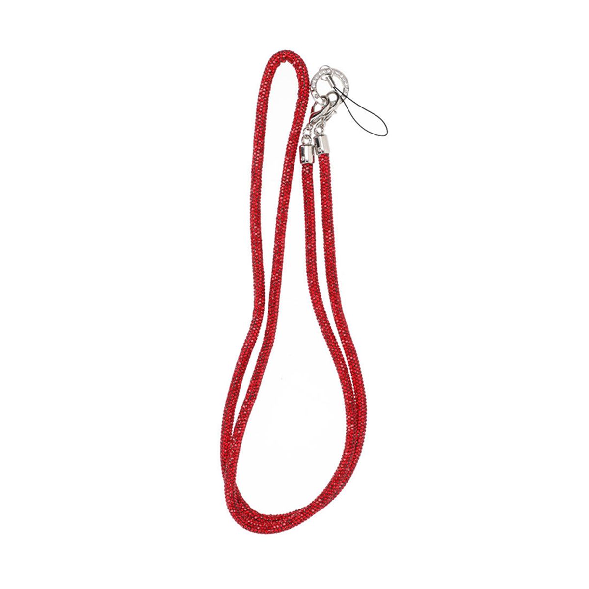 1.2m diamond mobile phone rope hanging obliquely Big red