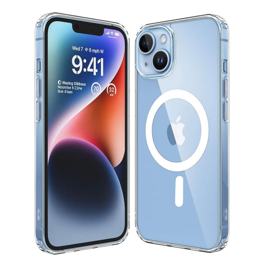Mobile Case Shockproof with Magsafe for iPhone 13 - Transparent