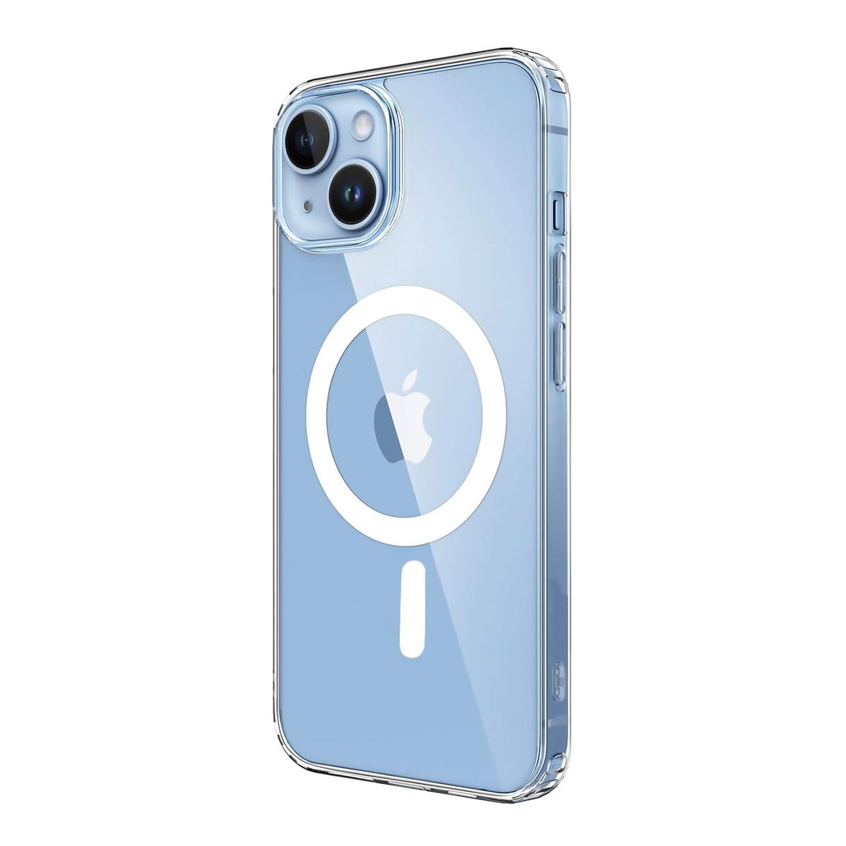 Mobilskal Stöttåligt med Magsafe för iPhone 14 - Transparent