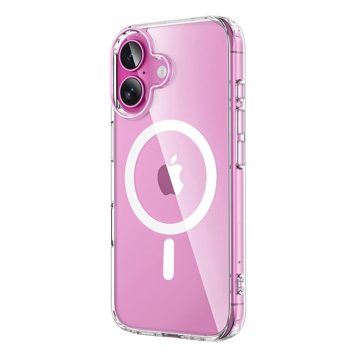 1.5MM Inner Anti-drop TPU+PC Magnetic Clear Case for iPhone 17