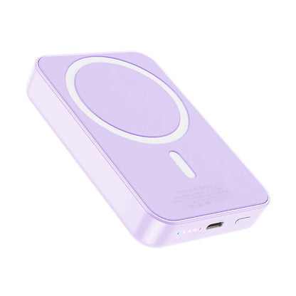 Powerbank Magnetic with Wireless Charging 10000 mAh - Pink