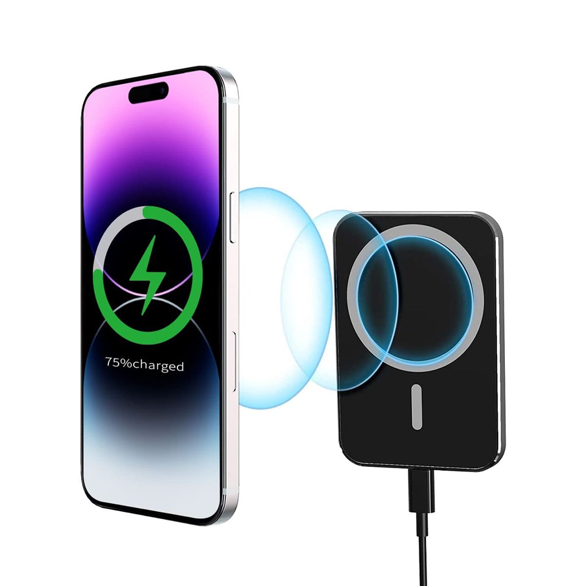 15W MANGNETIC Wireless Car Charger Black X16