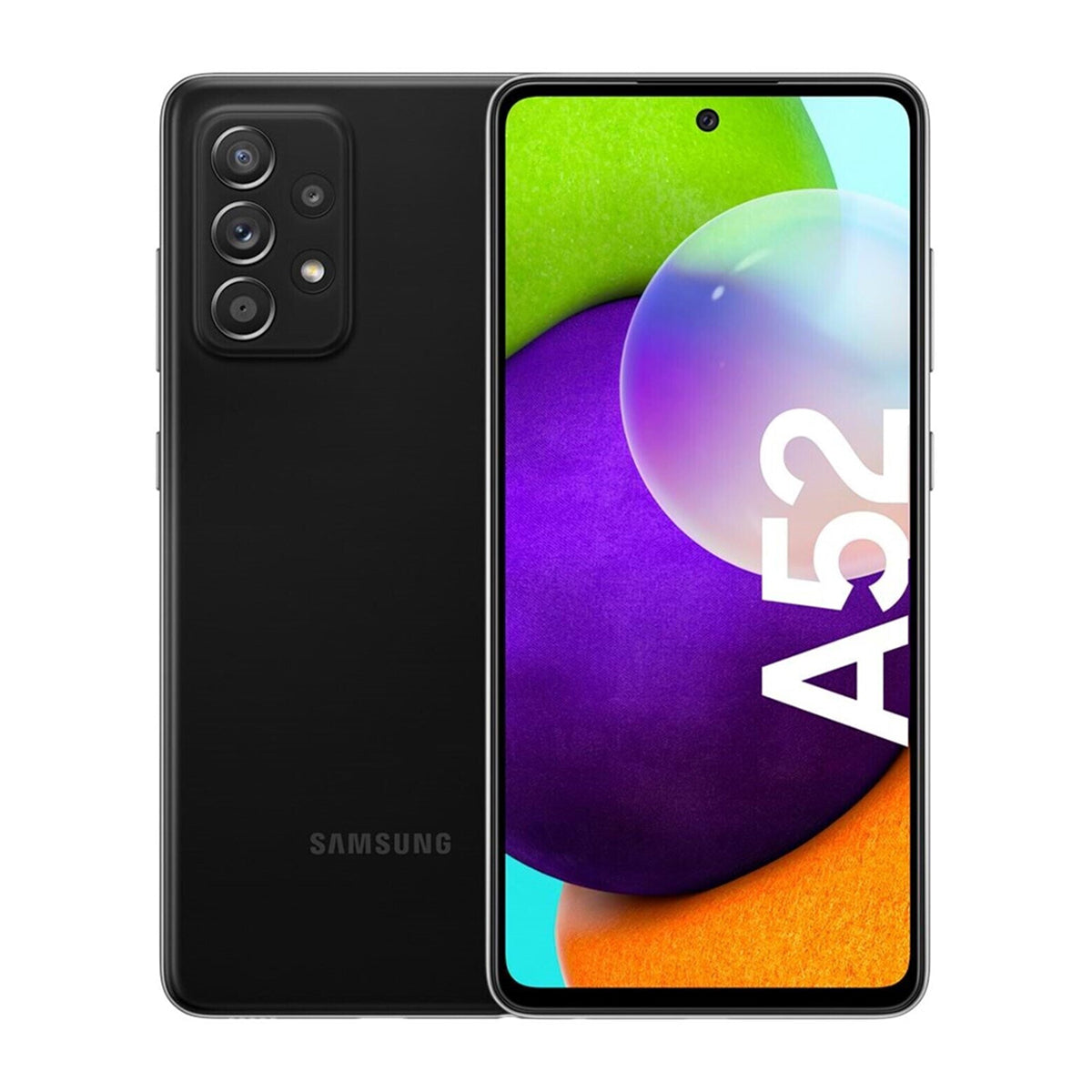 Begagnad Samsung Galaxy A52 128GB Svart - Mycket bra skick image 1