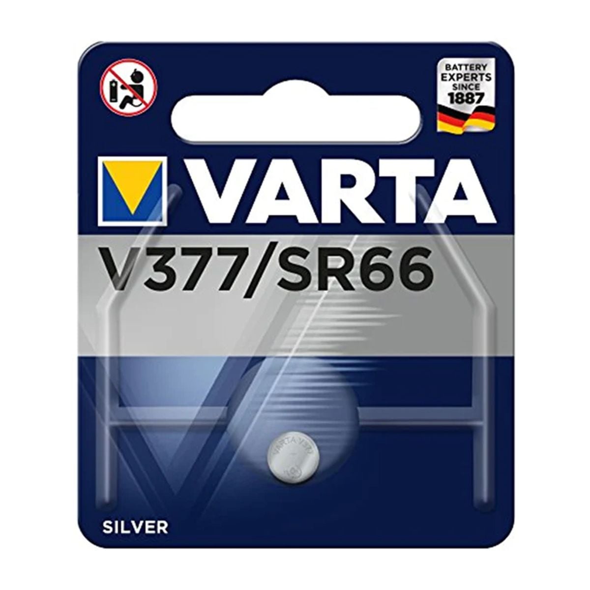Varta Batteri V377 D377 SR626SW - AG4 G4 L626 1-pack image 2