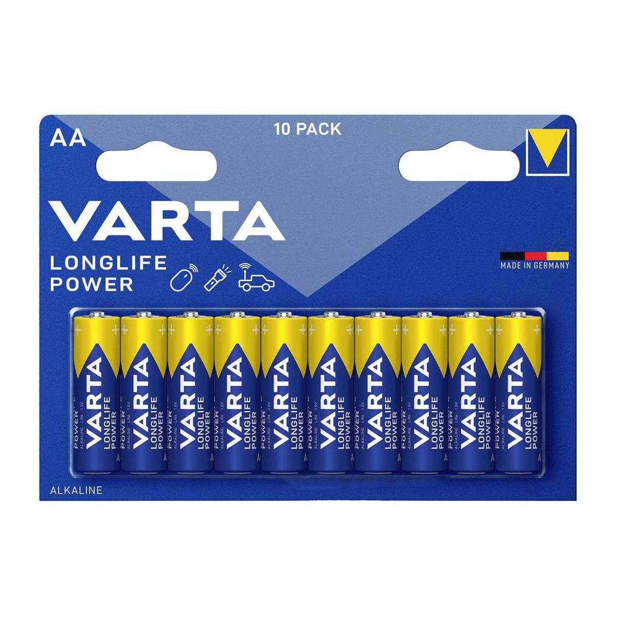 Varta Longlife AA Batteri 10-pack image 2