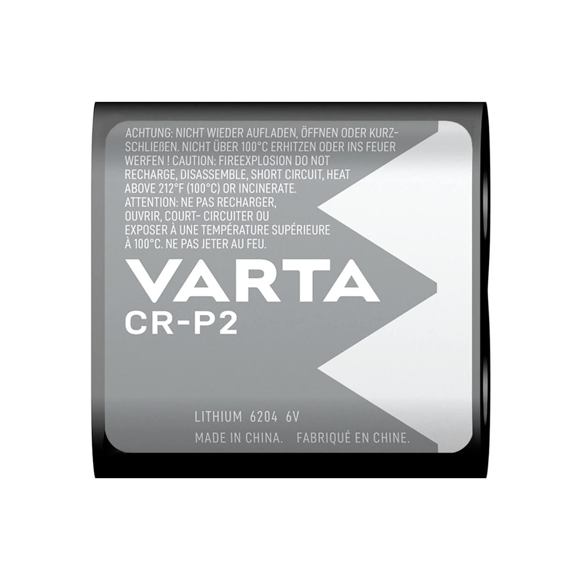Varta CR-P2 Litium Batteri 6V 1-pack image 1