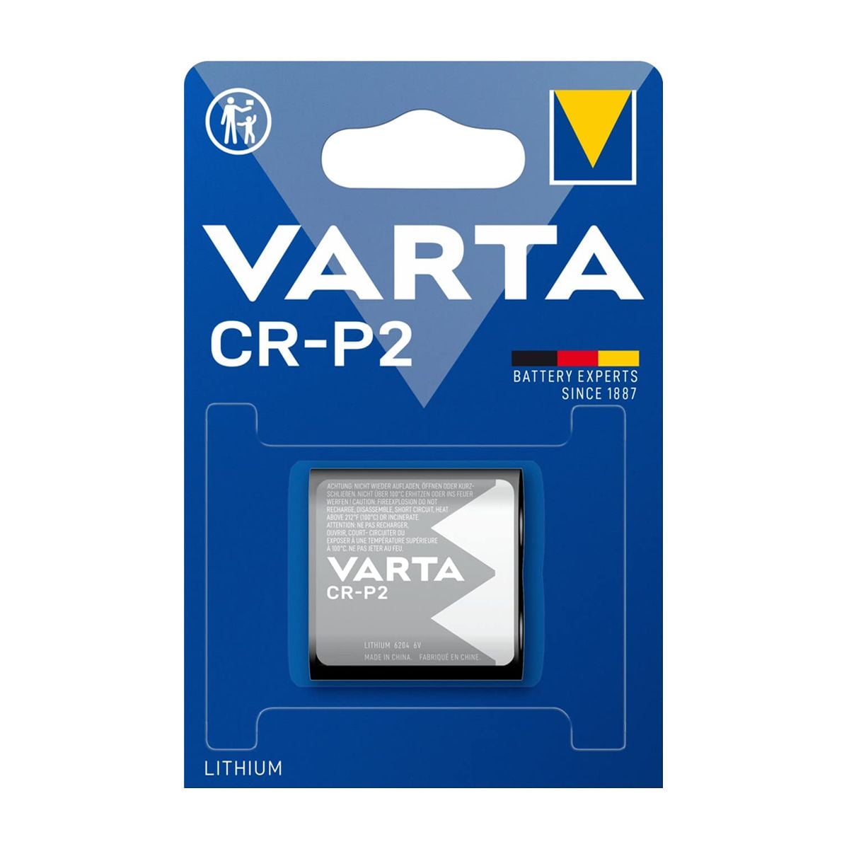 Varta CR-P2 Litium Batteri 6V 1-pack image 2