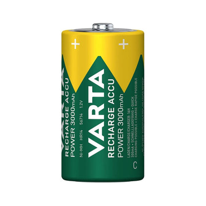 Varta C Batteri 3000mAh BLI2 C batteri (uppladdningsbart) 1.2V - 2-pack image 1