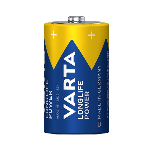 Varta Alkalisk D / LR20 Batteri 2-pack image 1