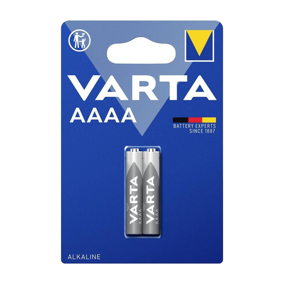 Varta Alkalisk AAAA LR61 Batteri 1.5V 2-pack image 2