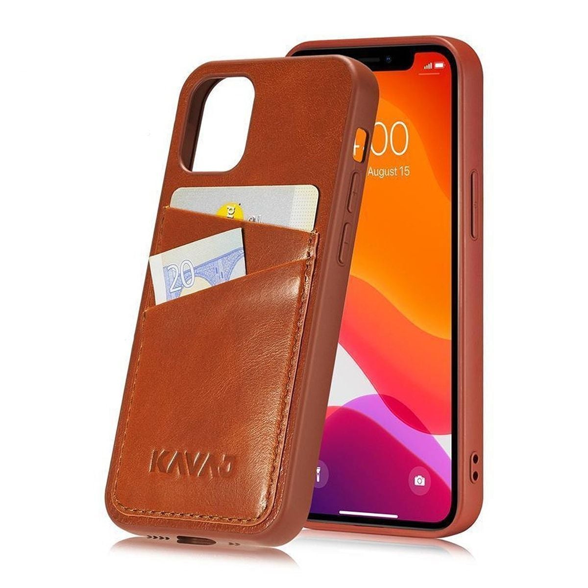 KAVAJ iPhone 12 Pro Max Skal Tokyo Brun image 1