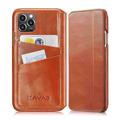 KAVAJ iPhone 12 Pro Max Fodral Dallas Brun image 1