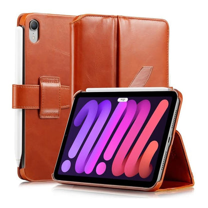 KAVAJ iPad mini (gen 6)/iPad mini (A17 Pro) Fodral London Brun image 6