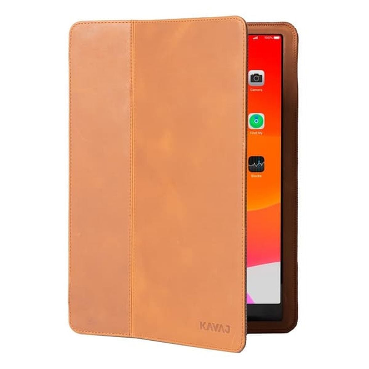 KAVAJ iPad Pro 11 (gen 2/3/4) Fodral Hamburg Brun image 1