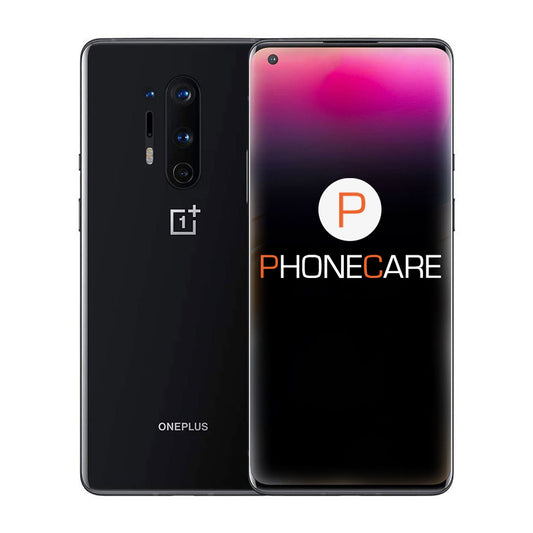 Oneplus 8 Pro 128GB Black- Bra skick (B) image 1