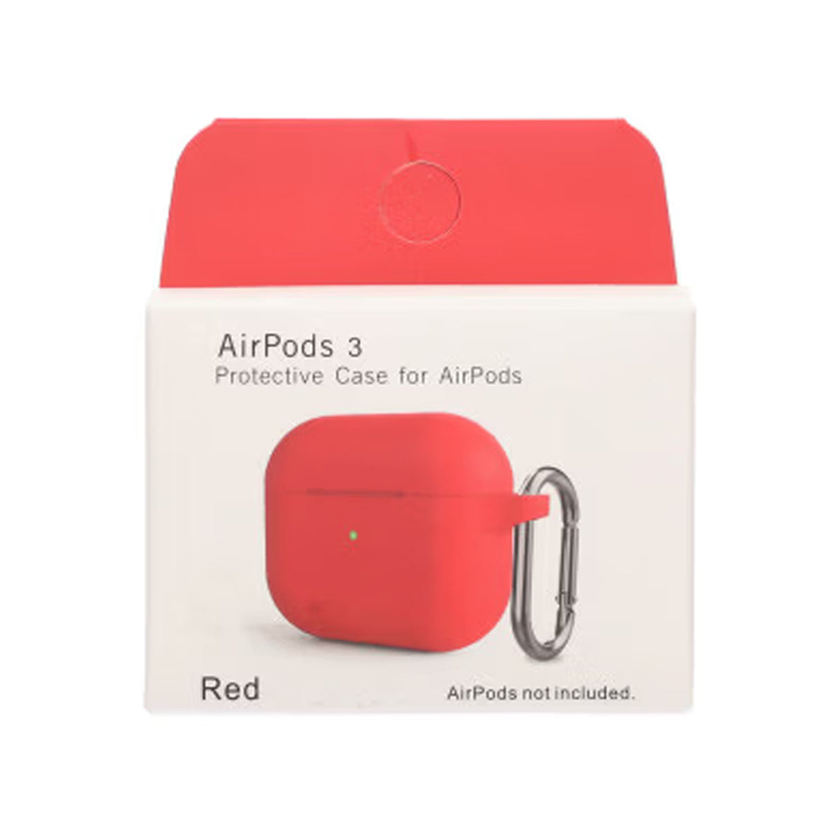 AirPods 3 Fodral Silikon - Röd image 3