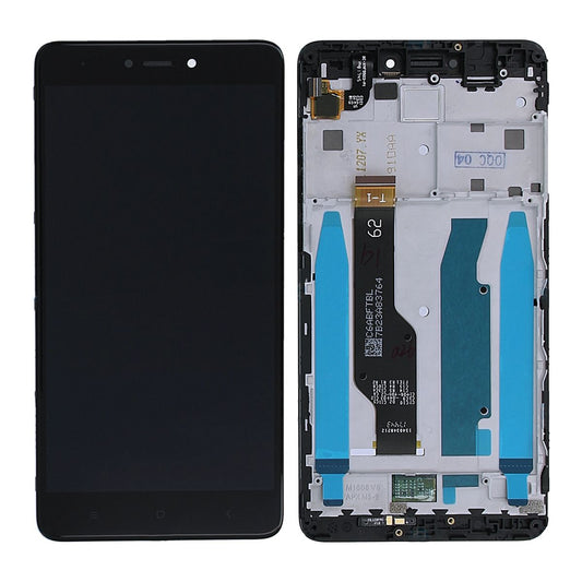 Xiaomi Redmi Note 4 Global Version Display med LCD Skärm Original - Svart image 1