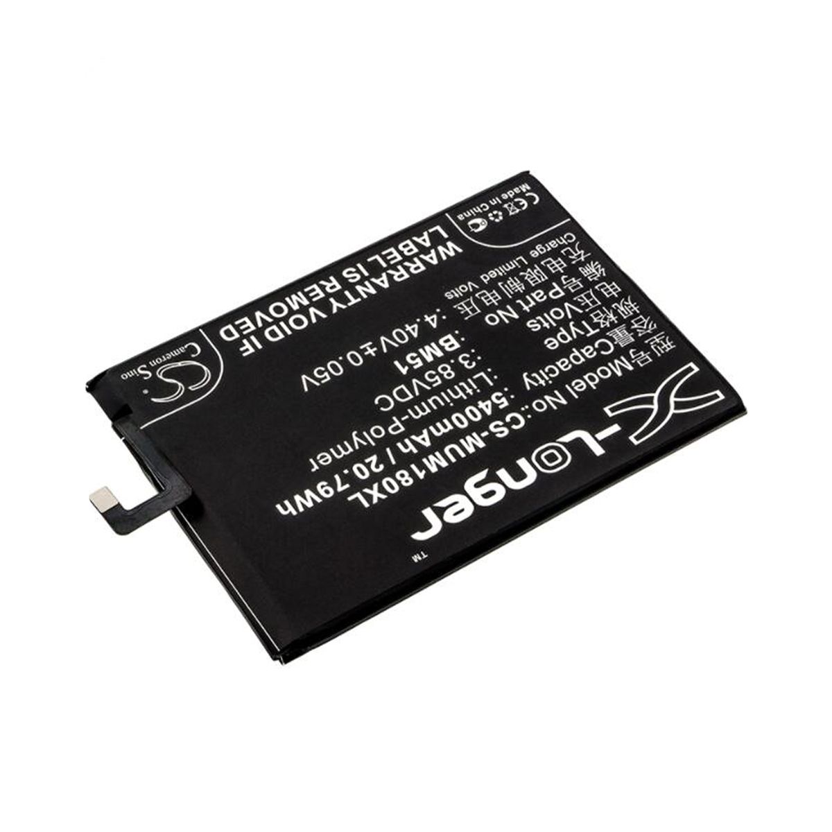 Batteri till Xiaomi Mi Max 3 etc image 2