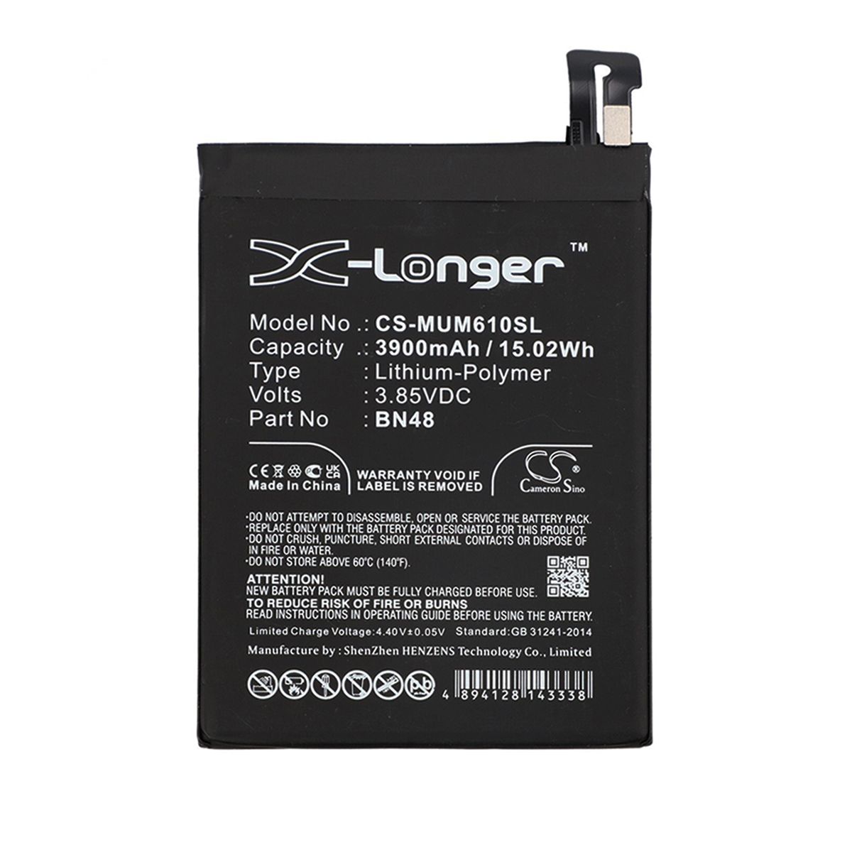 Batteri till Xiaomi Redmi Note 6 Pro etc image 1