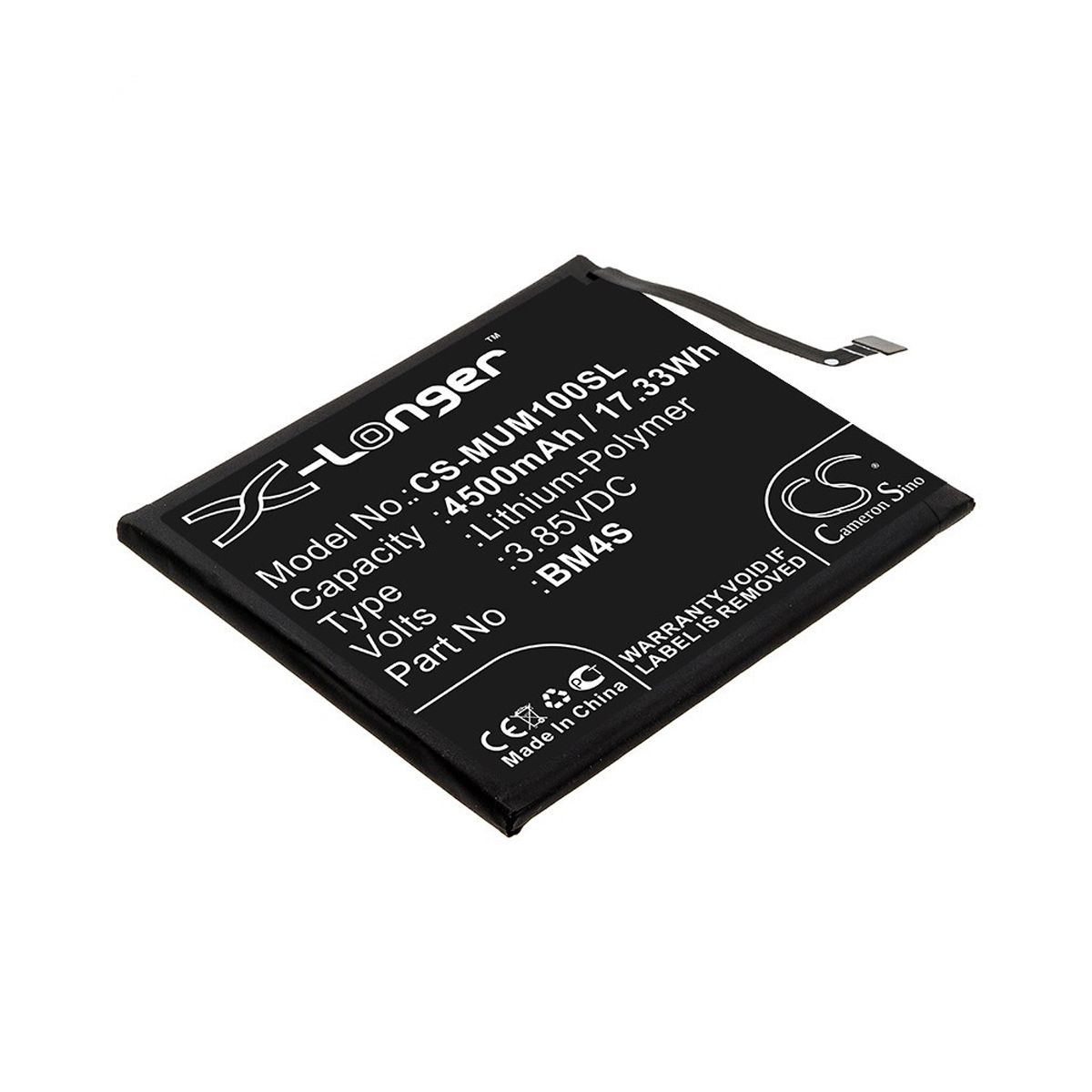 Batteri till Xiaomi Redmi 10X etc image 1