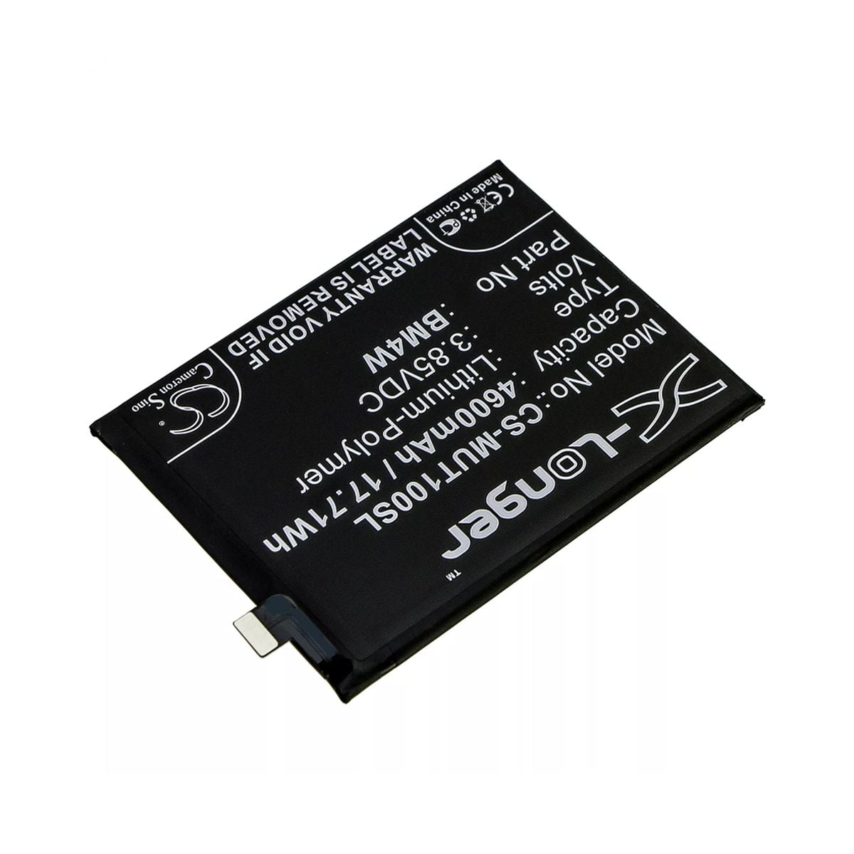 Batteri till Xiaomi Mi 10T Lite 5G etc image 2