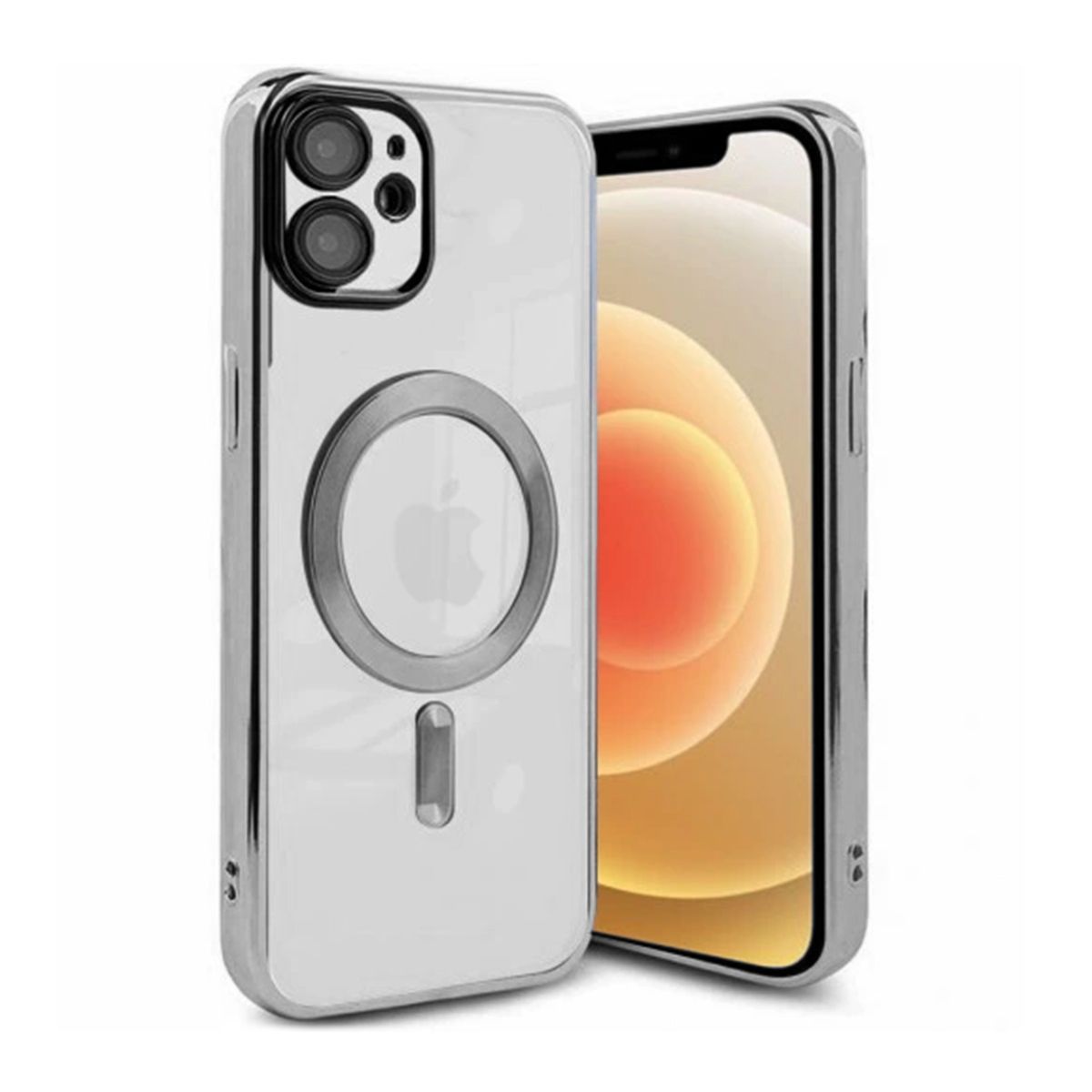 Luxury Mobilskal med Magsafe iPhone 11 - Silver image 1