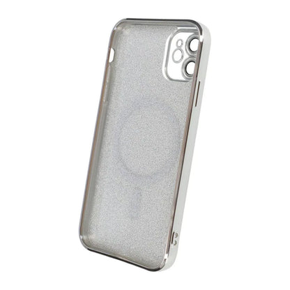 Luxury Mobilskal med Magsafe iPhone 11 - Silver image 4