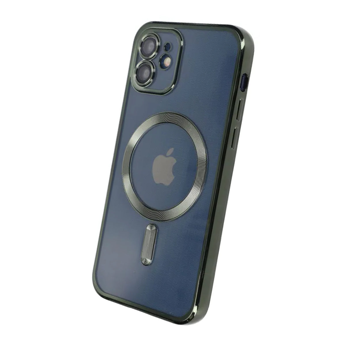 Luxury Mobilskal med Magsafe iPhone 12 - Militärgrön image 2