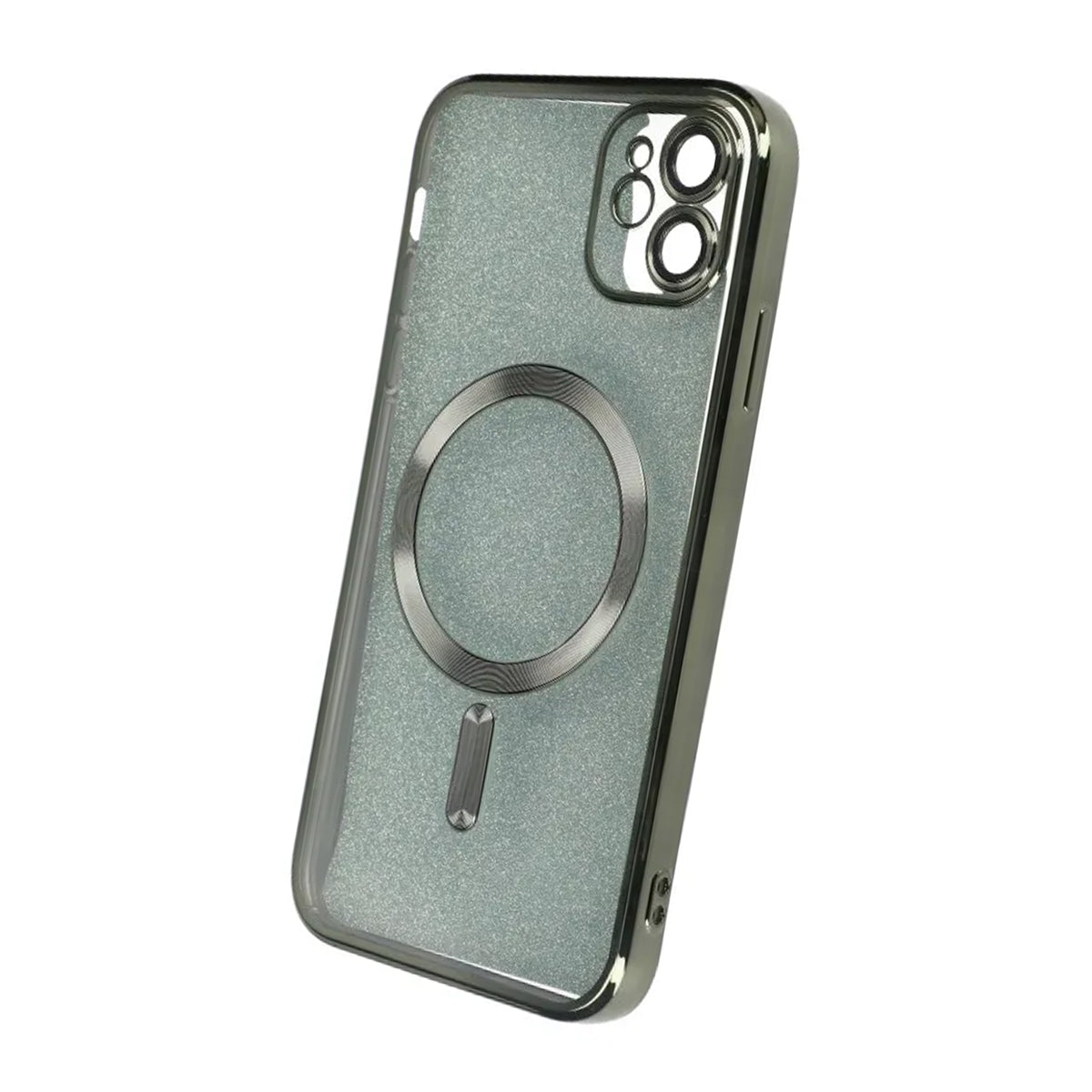 Luxury Mobilskal med Magsafe iPhone 12 - Militärgrön image 3