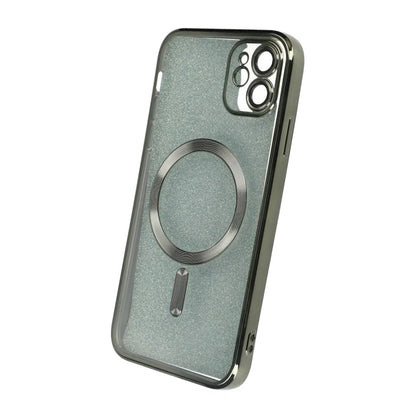 Luxury Mobilskal med Magsafe iPhone 12 - Militärgrön image 3
