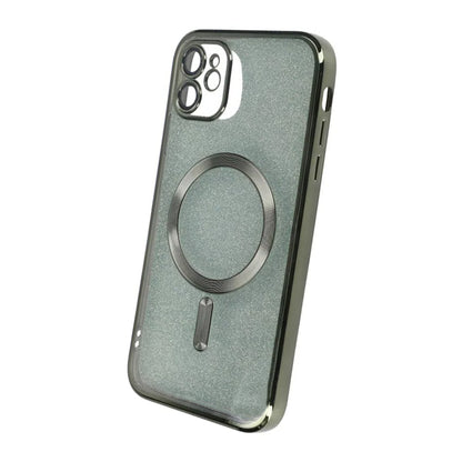 Luxury Mobilskal med Magsafe iPhone 12 - Militärgrön image 4