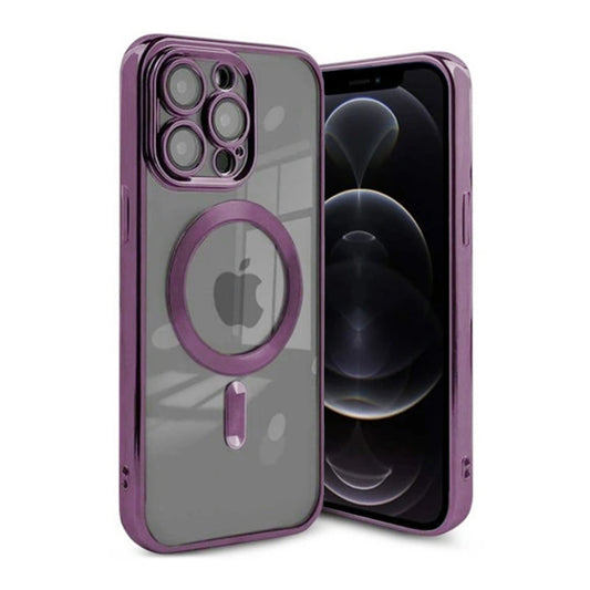Luxury Mobilskal med Magsafe iPhone 12 Pro - Lila image 1