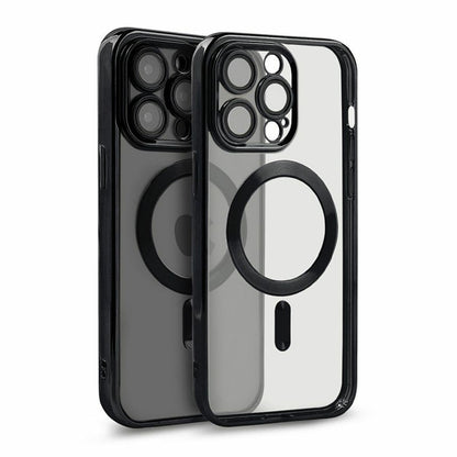 Luxury Mobilskal med Magsafe iPhone 12 Pro Max - Svart image 3