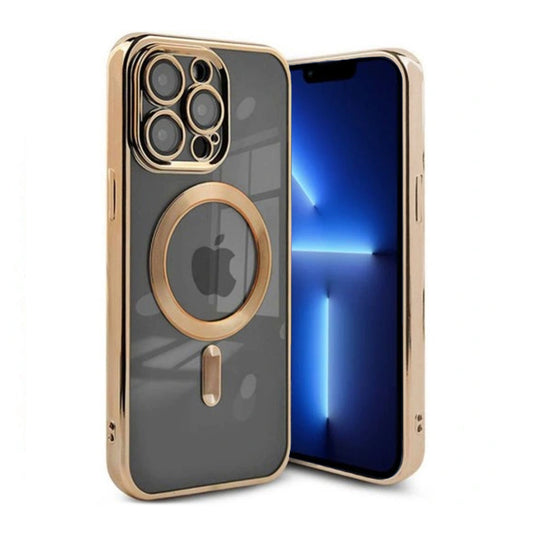 Luxury Mobilskal med Magsafe iPhone 13 Pro - Guld image 1