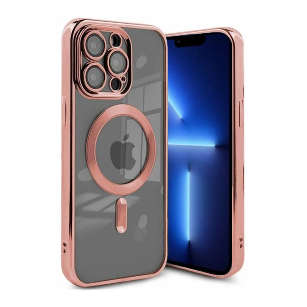 Luxury Mobilskal med Magsafe iPhone 13 Pro - Rosa image 1