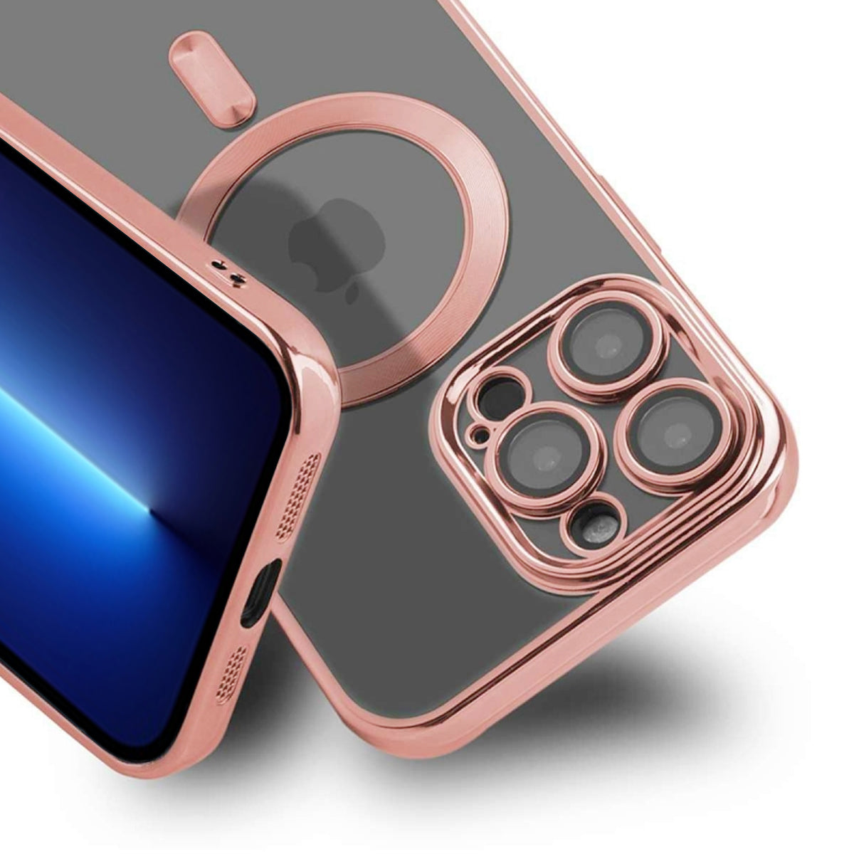 Luxury Mobilskal med Magsafe iPhone 13 Pro - Rosa image 2