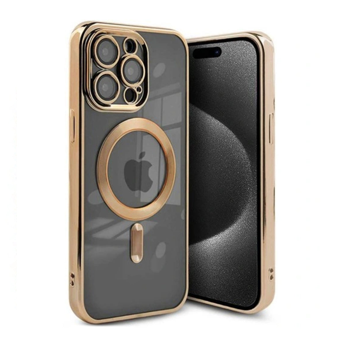 Luxury Mobilskal med Magsafe iPhone 14 Pro Max - Guld image 1