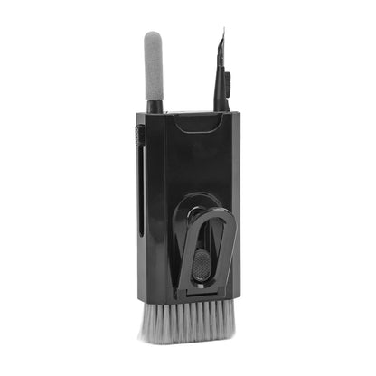 8-i-1 Multifunktionellt Elektronikrengöring för Mobil, Hörlurar och Dator - Svart image 1
