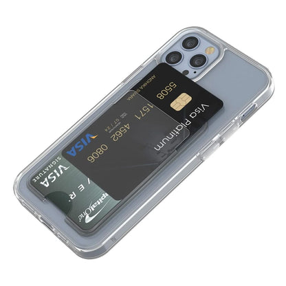iPhone 13 Pro Mobilskal med Korthållare TPU Rvelon  - Transparent image 5
