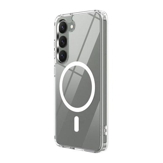 Samsung Galaxy S23 Mobilskal Hybrid med Magsafe - Transparent image 2