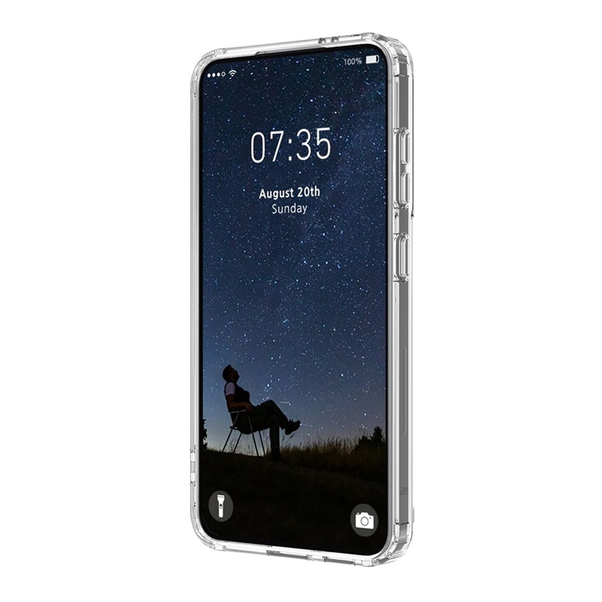 Samsung Galaxy S24 Mobilskal Hybrid med Magsafe - Transparent image 2