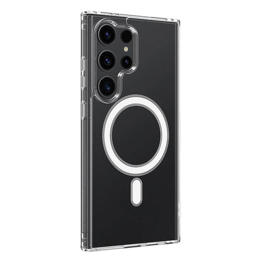 Samsung Galaxy S24 Ultra Mobilskal Hybrid med Magsafe - Transparent image 2