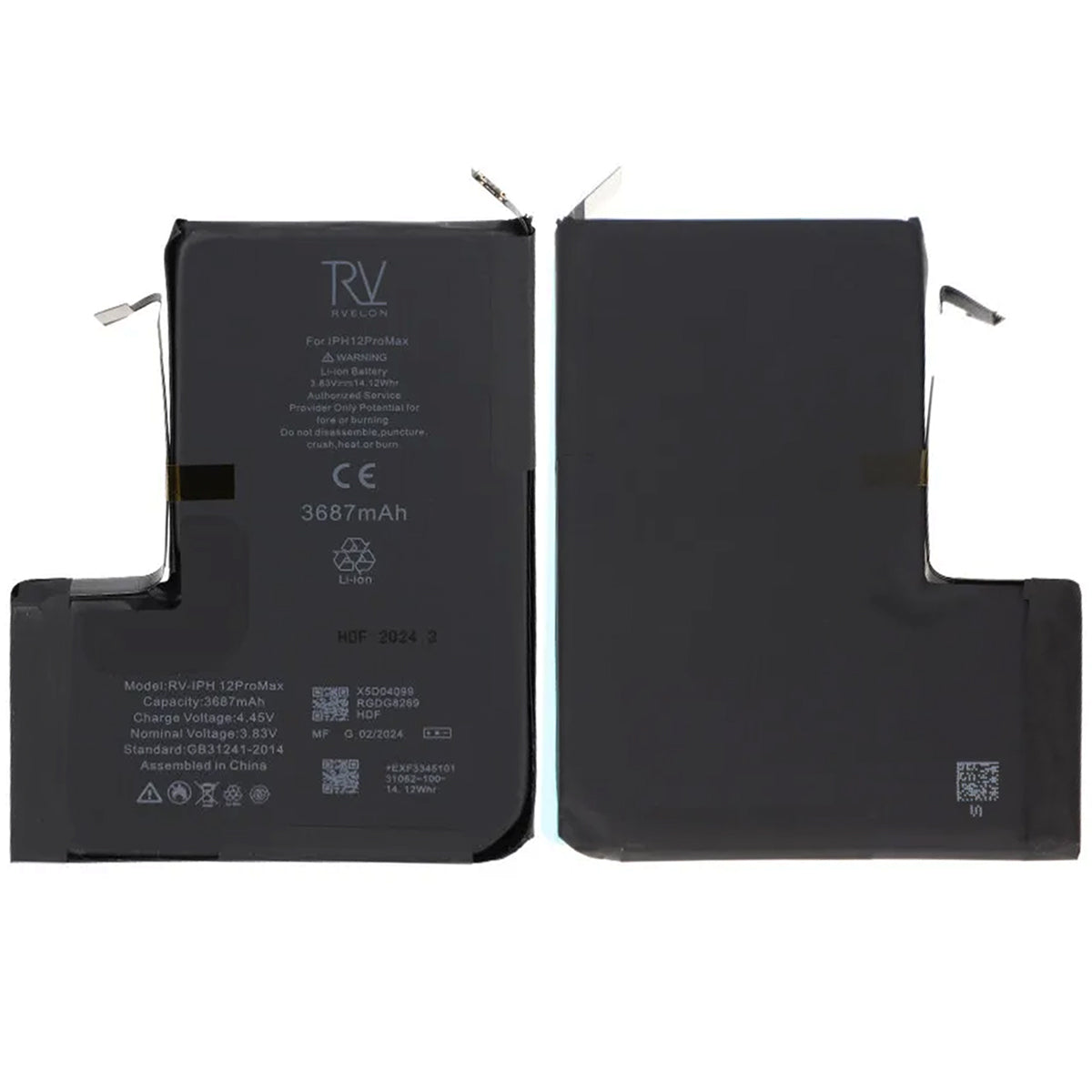 iPhone 12 Pro Max Batteri 3687mAh image 1